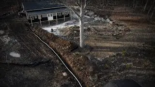 Trenching Utilities to the New Pole Barn &mdash; Start to Finish