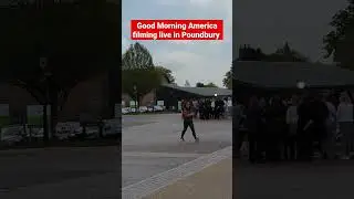 Good Morning America filming live in Poundbury #shorts #short