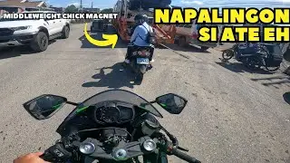 NINJA ZX6R Kawasaki Unleashed : A Chick Magnet Ride! | Big Bike Public Reaction Philippines