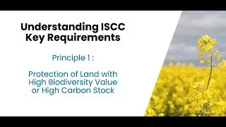 Understanding ISCC Principle 1 - Land Use Change