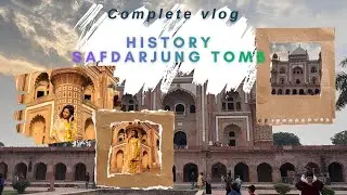 Delhi ka hidden gem ✨Safdarjung Tomb &ndash; history, beauty aur peace ek jagah 😍full explore 🏛️#vlog
