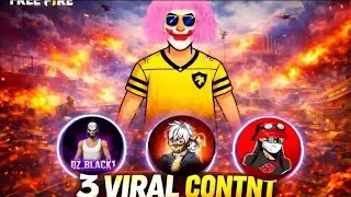3new Content😱 free fire ke😱 #freefire #funny #dance #trend 