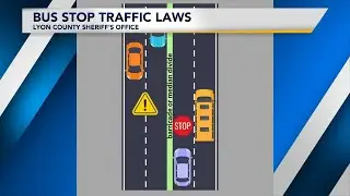 Local sheriff's office shares bus stop traffic laws