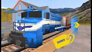 Train Driver Racing 3D Free (Early Access) - Passengers Mode - Level 18 Using New Train