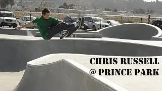 Chris Russell at Prince Park...