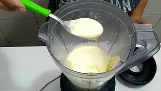 MAIONESE DE CREME DE LEITE COM 2 INGREDIENTES!