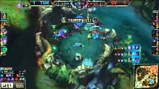TSM vs GV Highlights NA LCS Quarter Finals Day 2 August 9th, 2015
