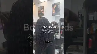 I sat for 6 hrs to get my braids done in NYC 🖤 #nyadollie #hair #braids #shorts #vlog