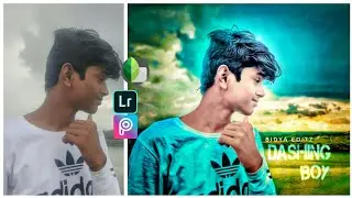 Normal Photo Cb Editing Oil painting Mix Hard Colour, Snapseed, Lightroom, PicsArt// Bidya Creation
