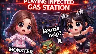 We try this game called INFECTED Gas Station !