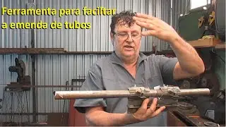 Faça sua ferramenta para faciltar a emenda de tubos