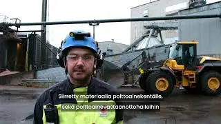 Stora Enso testasi sähkökäyttöistä pyöräkuormaajaa ensimmäistä kertaa teollisuusympäristössä