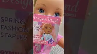 Designafriend Mini Magazine with Bonnie Doll #mini #fashion #magazine #dolls l
