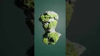 Blender Geometry Nodes | Mossify Animation | Waves