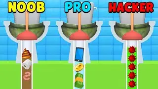 NOOB vs PRO vs HACKER - Plumber Master