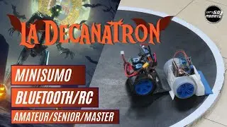 MiniSumo Bluetooth/RC - La Decanatron UNMSM (Lima, Perú)