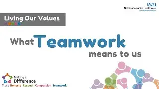 What Teamwork means to us: Chaplaincy and Spiritual Care Team