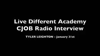 CJOB  Radio Interview: LDA 2018