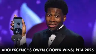 Adolescence's Owen Cooper wins National TV Award 2025!