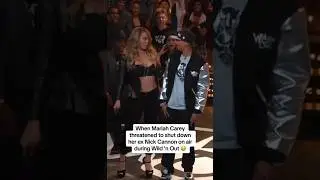 Mariah Carey had to let Nick Cannon know,She still Run This⚡️| On his own show👀#mariahcarey #shorts
