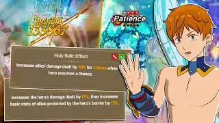This Transcendent Ban Team Tanks and Deals Crazy Damage! | 7DS Grand Cross