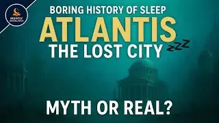 The TRUTH About Atlantis🌊: Boring History For Sleep | Calm Voice & Rain