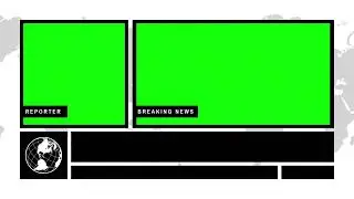 Green Screen Breaking News Background | Virtual News Studio Template | HD Motion by Greenify