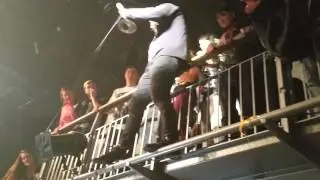 Joel Quartuccio from Being As An Ocean jumps from balcony, Melkweg Amsterdam - 4K