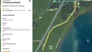 Bronco Off-Roading, Carp River Access (NFS 3900) (Difficulty Grade 1/10)