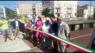 Inaugurata a Mestre la nuova passerella ciclopedonale sul Marzenego