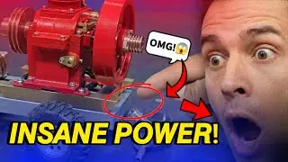 So Small&hellip; Yet So Powerful?! 😱 Mini Engine Full Power Test