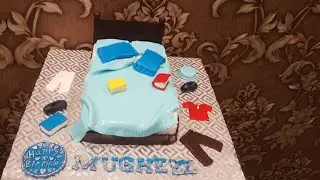 Messy Bed Room Cake Boy #LazyTeenager #BirthdayCake by Cook like Ayesha