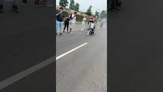 Honda dio 125cc 401m drag racing Team 21R vs King dio nyc #maximorpm #bikelife #motorcycle