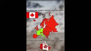 Has Canada ever occupied a territory from your country in Europe? #shorts