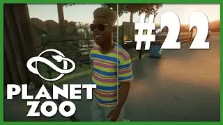 Planet Zoo | Bauprobleme und der erste Besucher bei den Mandrillen 🐒 | #22