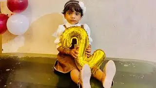 Zeba's second birthday celebration 🎂🍬zeba turn 2|Happy birthday our little princess