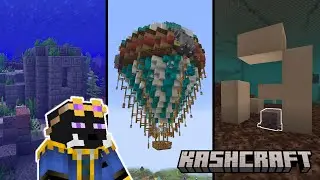 KashCraft - GHASTS, SNIFFERS, AND BALLOONS - Minecraft Survival Series