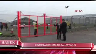 CUMHURBAŞKANI ERDOĞAN GALLER'E GELDİ