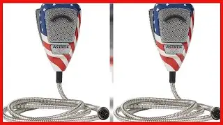 World Famous Replacement Mic Stars and Stripes Edition: Rugged Design Meets Clear Sound