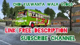 Jk New livery chdi kulwanta wala vlogs subscribe channel link description #bussid #games 