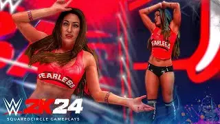 WWE 2K24 Nikki Bella Returns w/ Entrance Theme & GFX Pack | New WWE 2K24 Mod