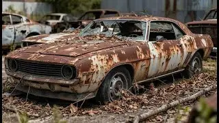 ASMR Car Restoration | 1969 Chevrolet Camaro Z/28 Reborn from Total Disrepair