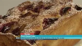 Sweet Treat - Plum Pound Cake
