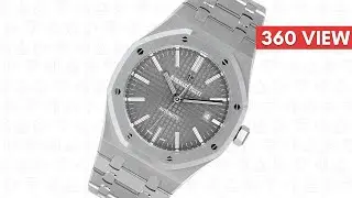 Audemars Piguet Royal Oak 41mm Stainless Steel Grey Dial 15400ST.OO.1220ST.04 - Time4Diamonds