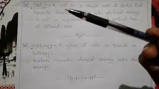 Voltmeter || Ammeter || Direction of electric current || Cell || Battery ||Electricity || Lecture-3