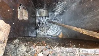 Hydro Jet Drain Cleaning Grease Sewer Blockage