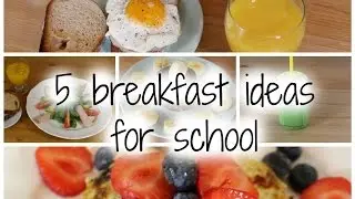 5 công thức cho bữa sáng đi học - 5 breakfast ideas for school ♡Truc's hobbies♡