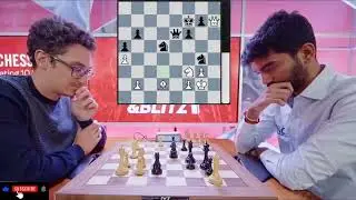 Fabiano Caruana vs D Gukesh Chess game 2025 | D Gukesh vs Fabiano Caruana Chess Match 2025 