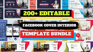 200+ Facebook Cover Template Mega Bundle