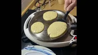 Pancakes cotti con opan e navigenio amc